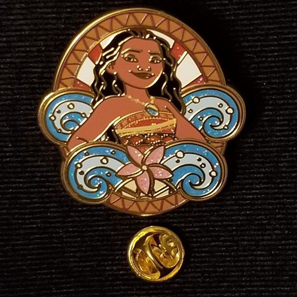 Loungefly CHASER Pin Moana Waves Portrait Mystery Glitter Chase Disney Wave LF